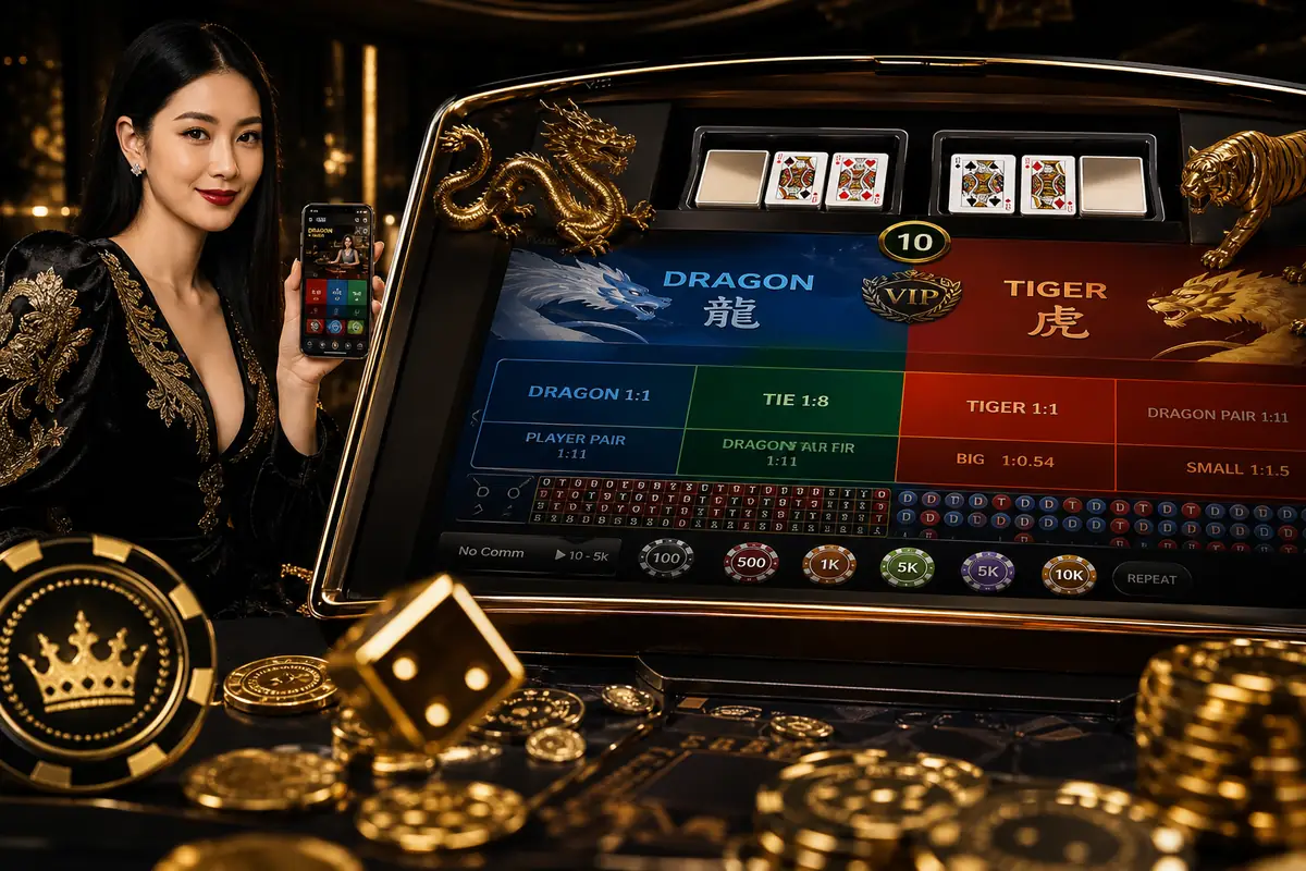 bmk8 Live Casino Baccarat Dragon Tiger ဂိမ်းများ